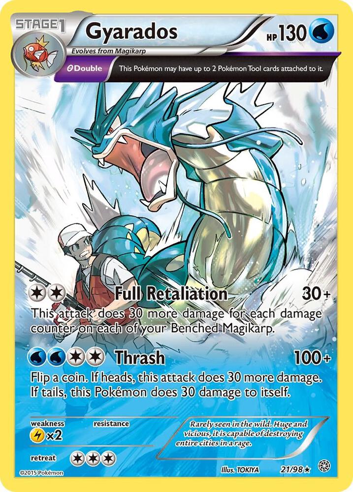 Gyarados (21) | XY - Ancient Origins #21/98