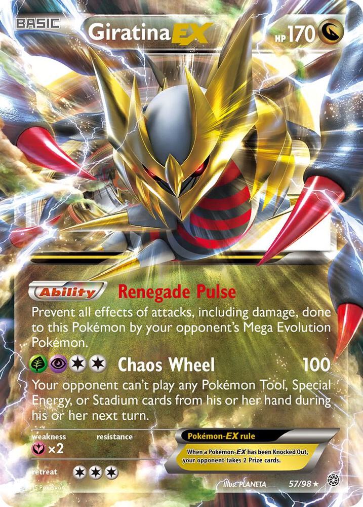 Giratina EX | XY - Ancient Origins #57/98