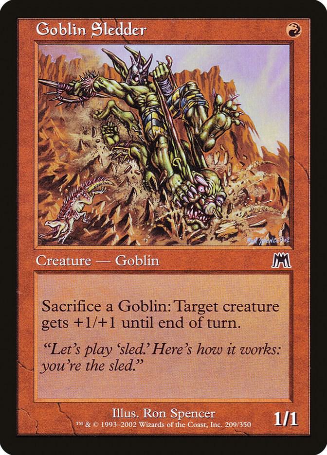 Goblin Sledder | Onslaught #209