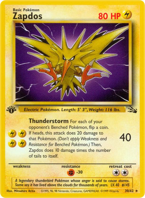 Zapdos (30) | Fossil #30/62