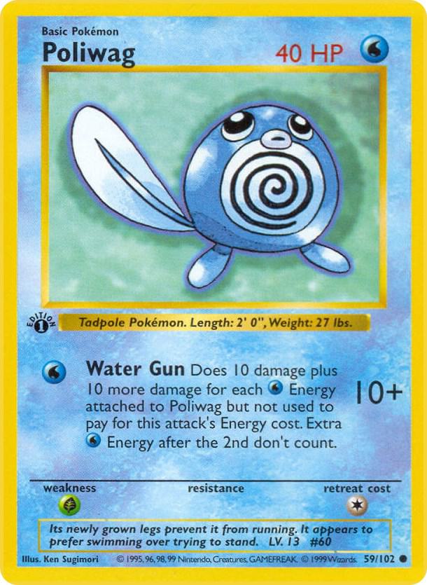 Poliwag | Base Set (Shadowless) #059/102
