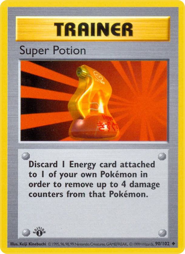 Super Potion | Base Set (Shadowless) #090/102