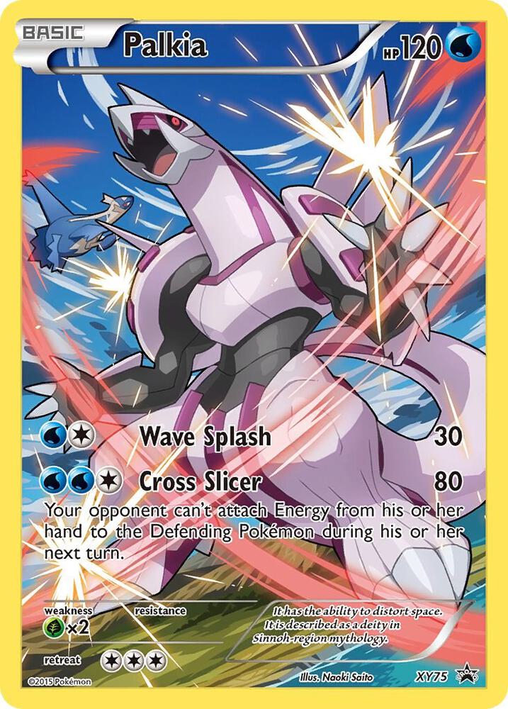 Palkia (Full Art Promo) | XY Promos #XY75