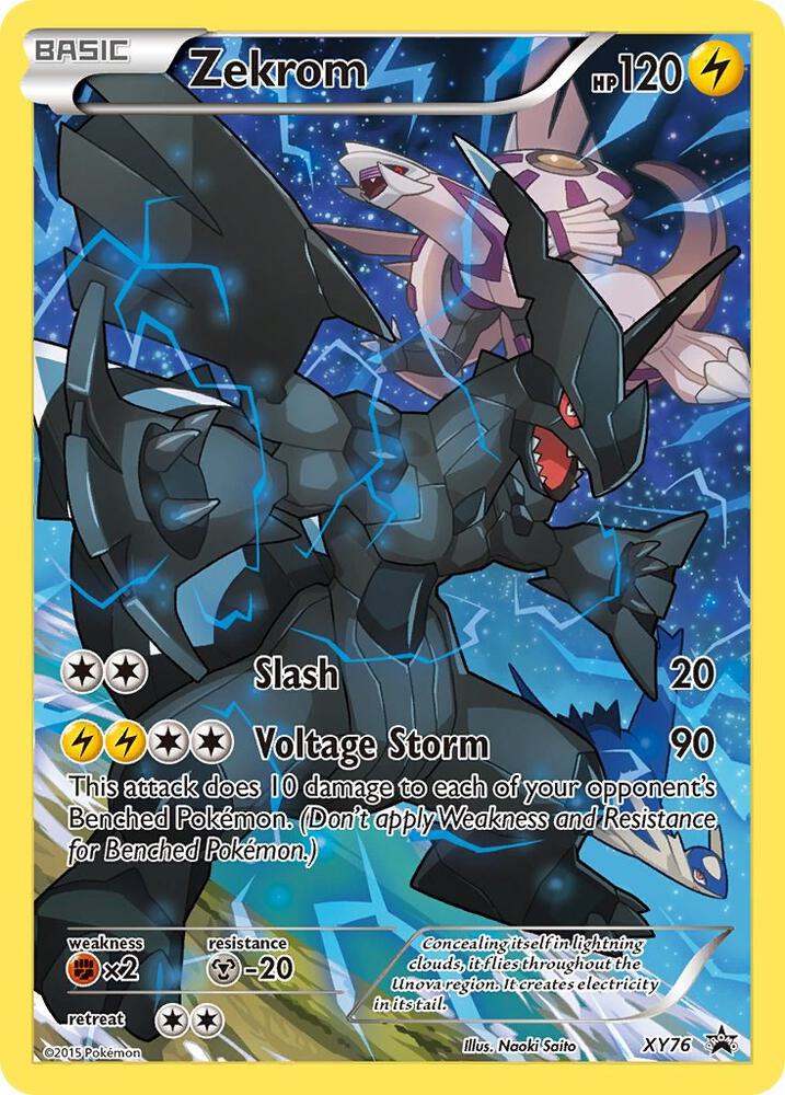 Zekrom (Full Art Promo) | XY Promos #XY76