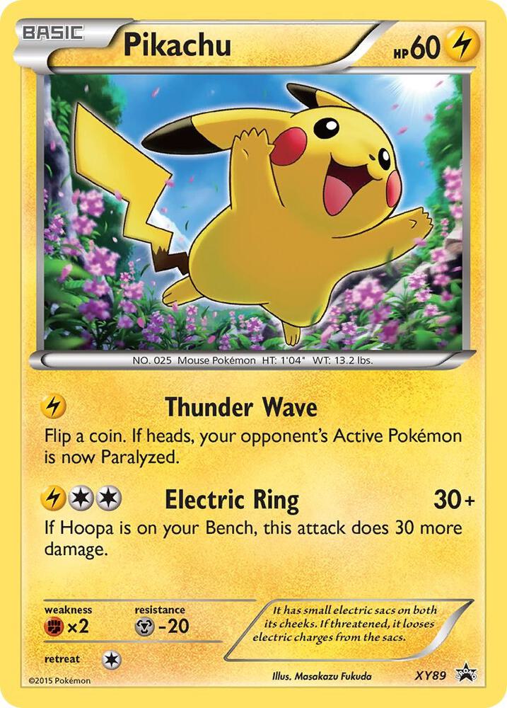 Pikachu (Collector Chest) | XY Promos #XY89