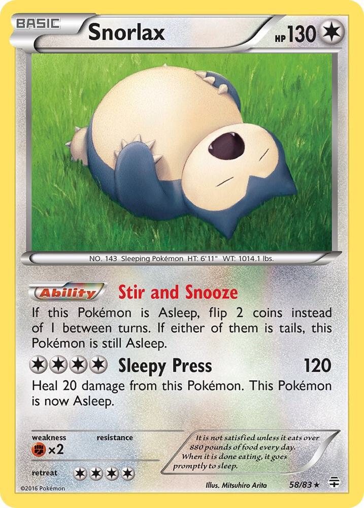 Snorlax | Generations #58/83
