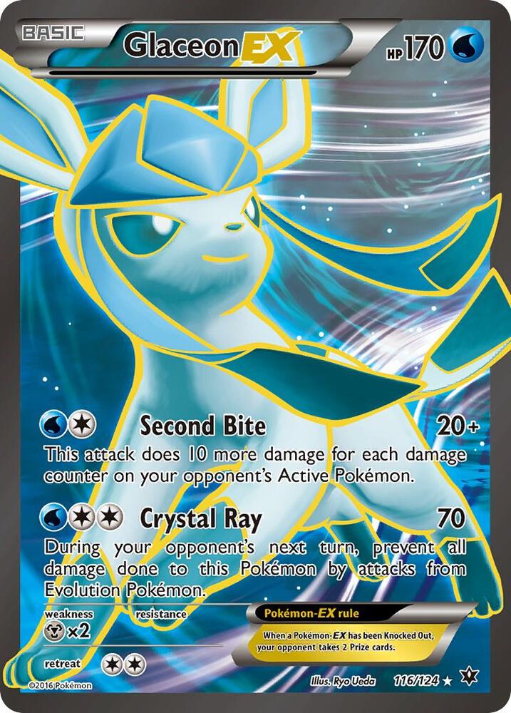 Glaceon EX (Full Art) | XY - Fates Collide #116/124