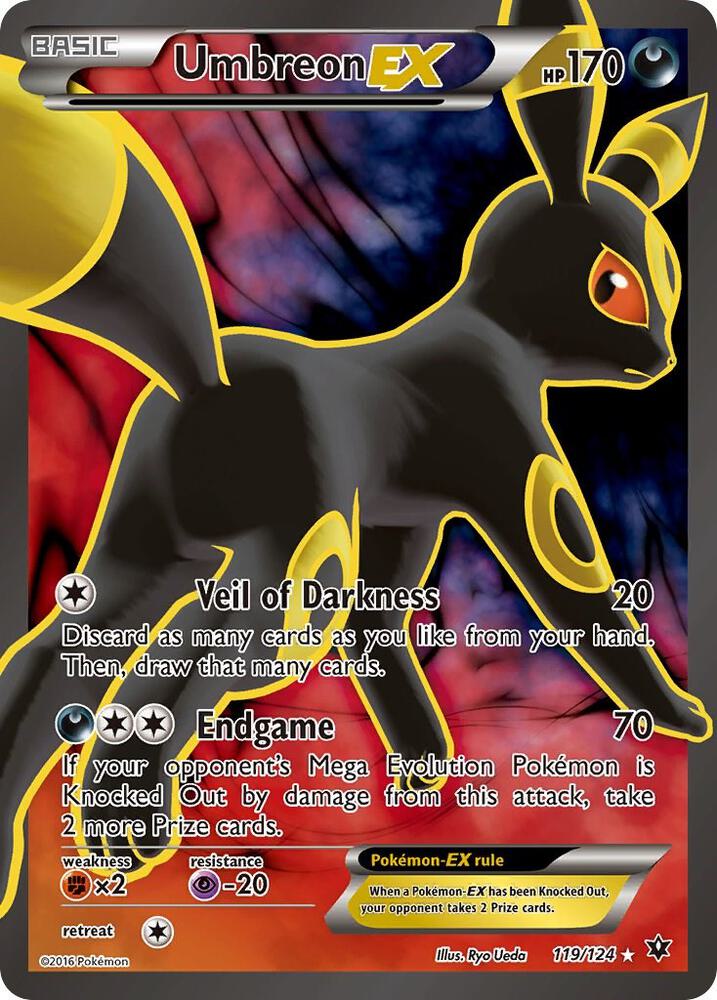 Umbreon EX (Full Art) | XY - Fates Collide #119/124