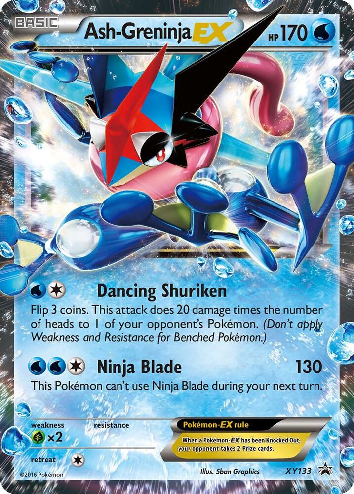 Ash-Greninja EX - XY133 | XY Promos #XY133