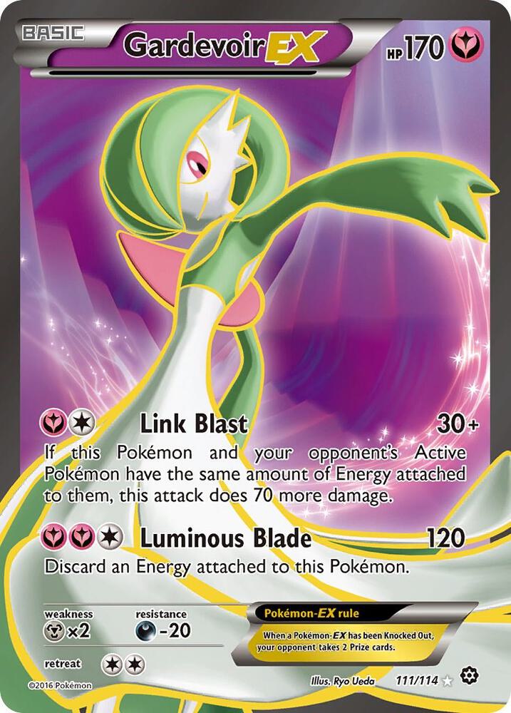Gardevoir EX (Full Art) | XY - Steam Siege #111/114