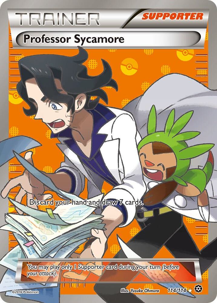 Professor Sycamore | XY - Steam Siege #114/114