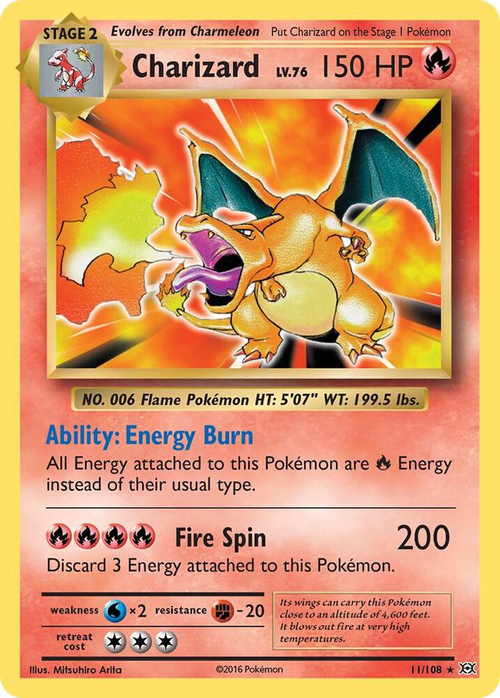 Charizard | XY - Evolutions #11/108