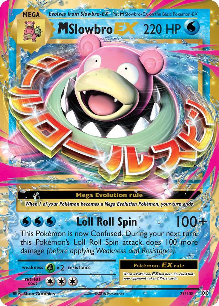 M Slowbro EX | XY - Evolutions #27/108