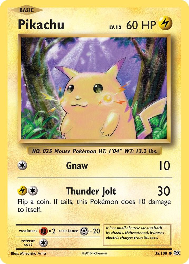 Pikachu | XY - Evolutions #35/108
