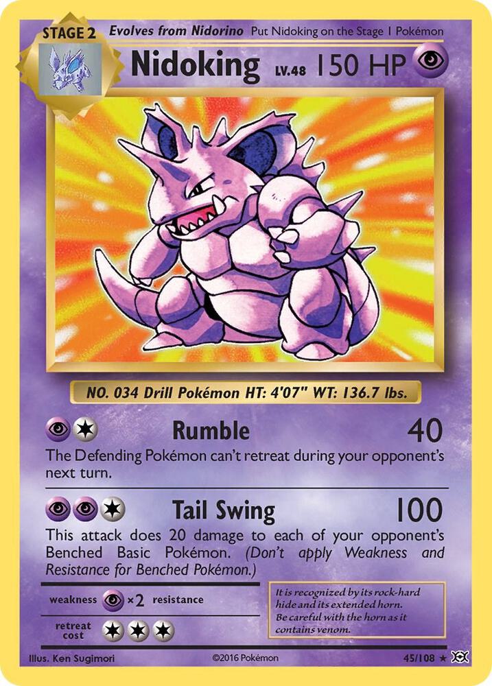 Nidoking | XY - Evolutions #45/108