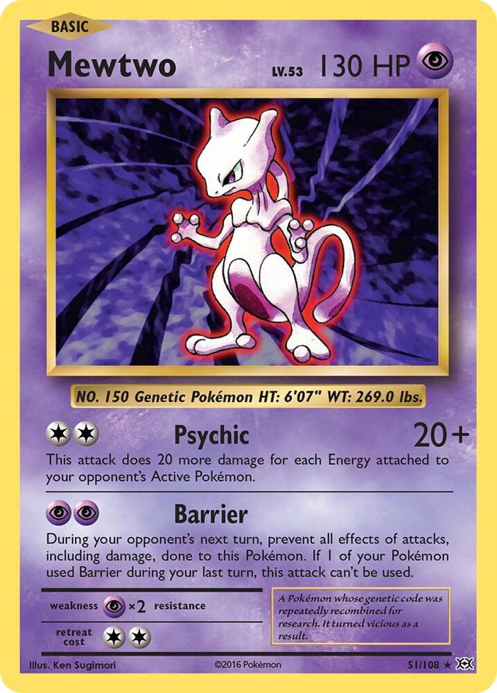 Mewtwo | XY - Evolutions #51/108
