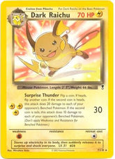 Dark Raichu - 7/110 (WotC Legendary Collection) | Deck Exclusives #007/110