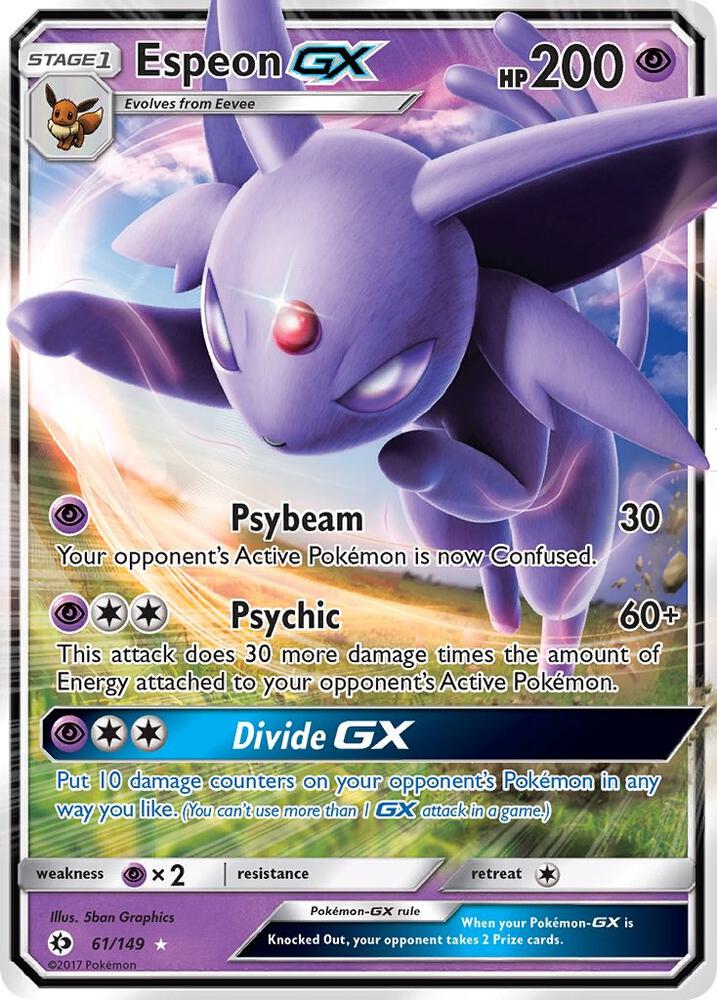 Espeon GX | SM Base Set #61/149