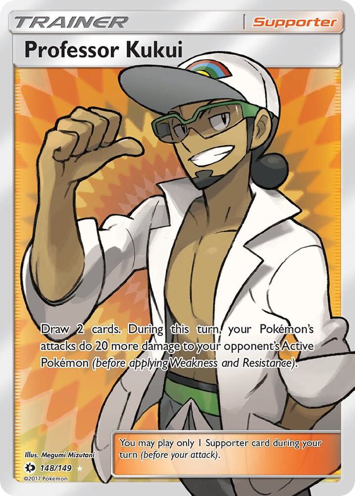 Professor Kukui (Full Art) | SM Base Set #148/149