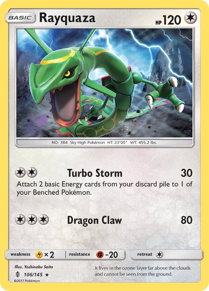 Rayquaza | SM - Guardians Rising #106/145