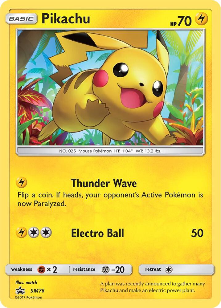Pikachu - SM76 | SM Promos #SM76