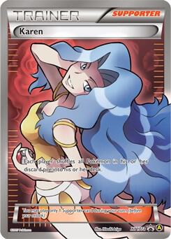 Karen - XY177a | Alternate Art Promos #XY177a