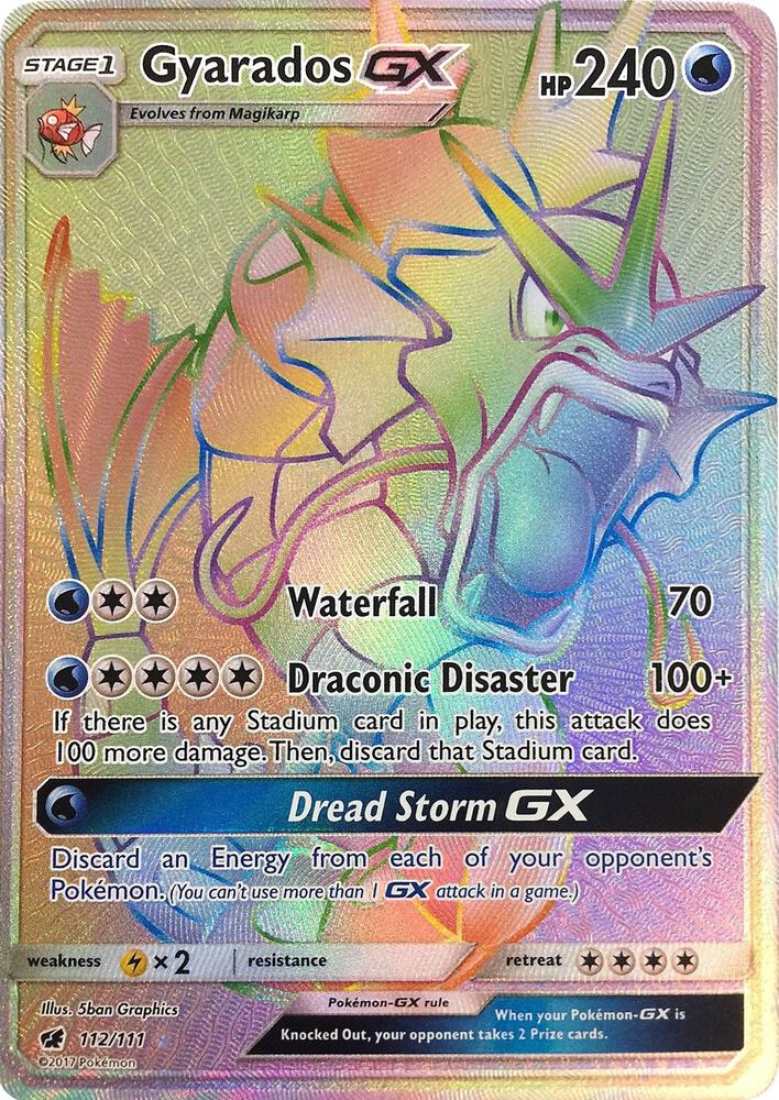 Gyarados GX (Secret) | SM - Crimson Invasion #112/111