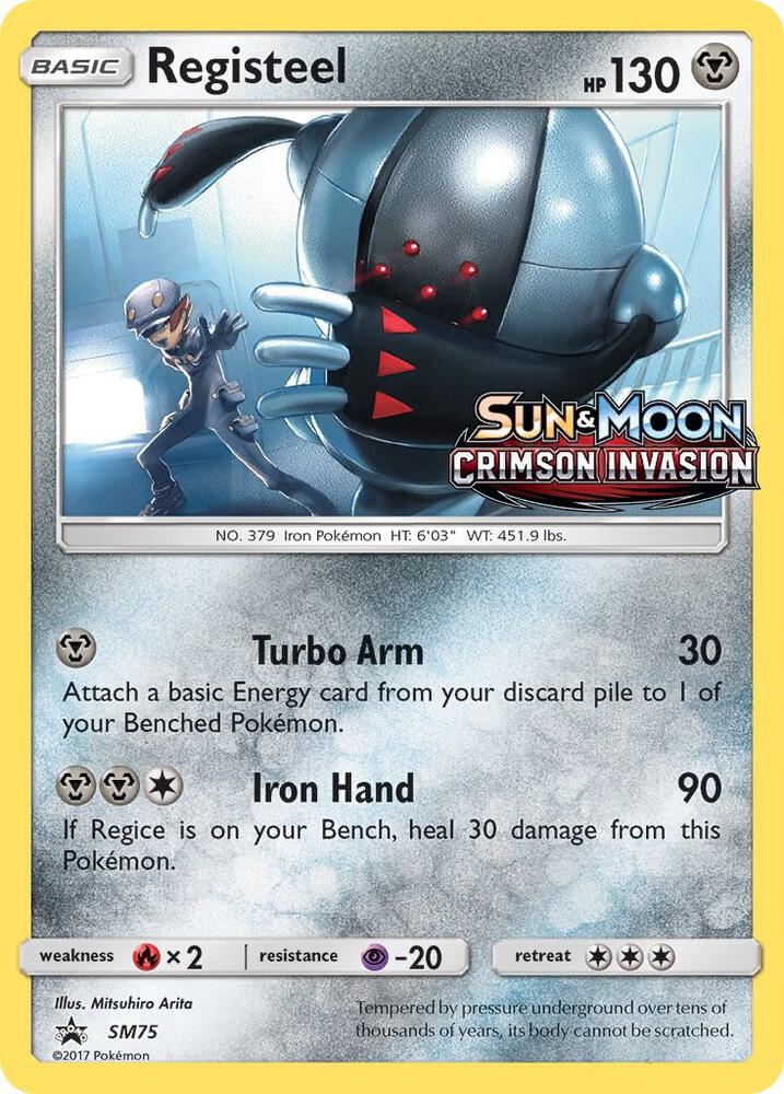 Registeel - SM75 (Prerelease) | SM Promos #SM75