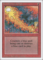 Red Elemental Blast | Revised Edition #unknown