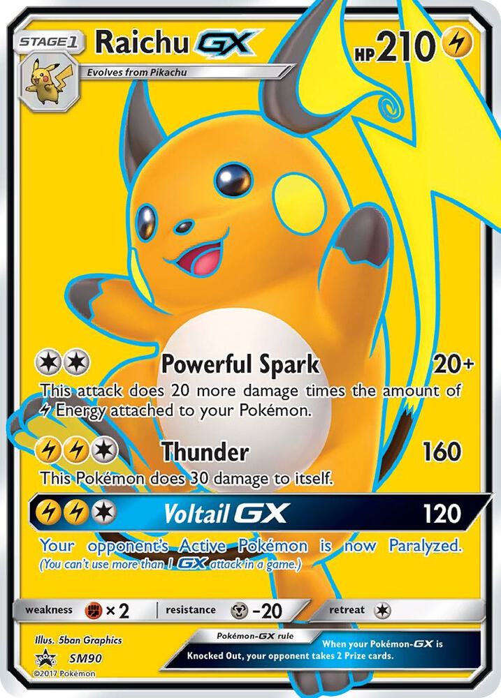 Raichu GX - SM90 | SM Promos #SM90