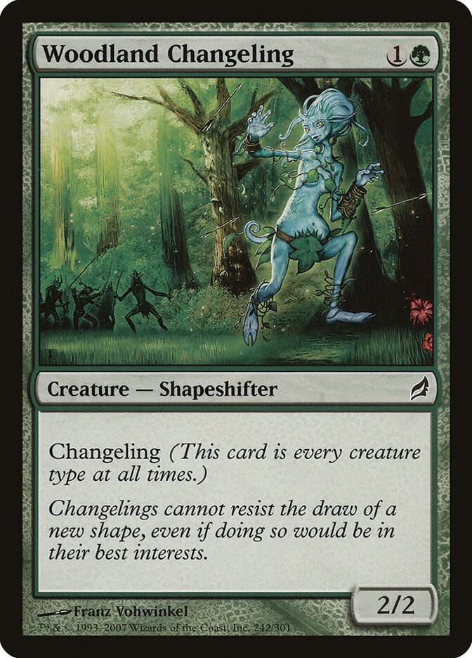 Woodland Changeling | Lorwyn #242