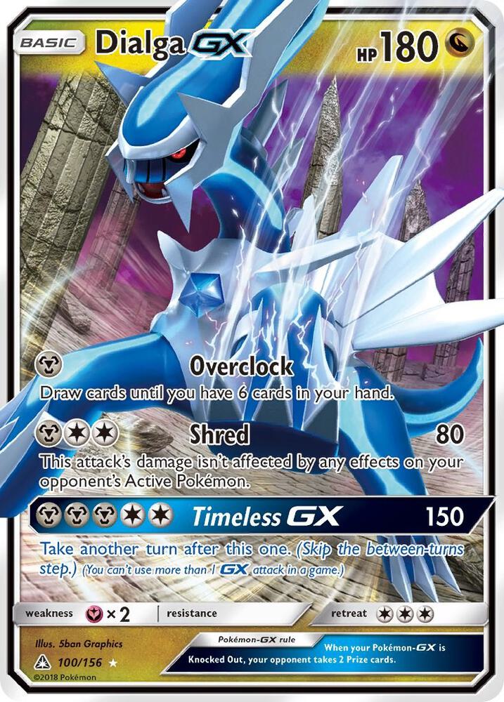 Dialga GX | SM - Ultra Prism #100/156