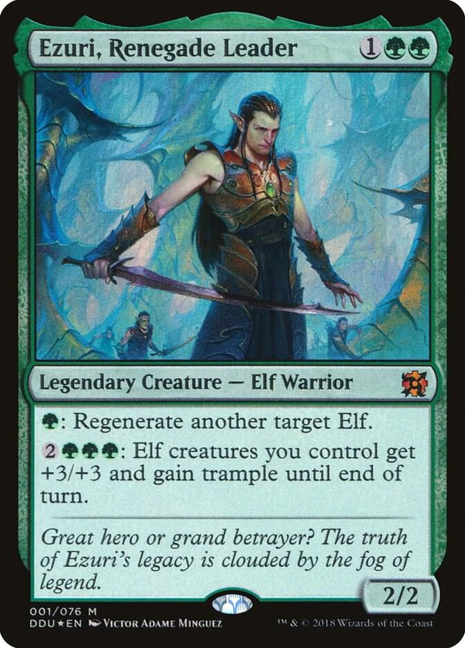 Ezuri, Renegade Leader | Duel Decks: Elves vs. Inventors #1