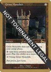 Grim Monolith - 2000 Jon Finkel (ULG) | World Championship Decks #unknown