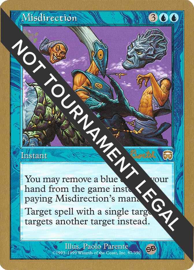 Misdirection - 2001 Alex Borteh (MMQ) (SB) | World Championship Decks #unknown