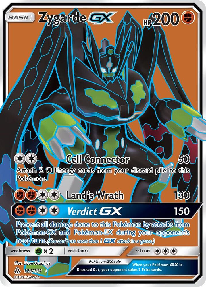 Zygarde GX (Full Art) | SM - Forbidden Light #123/131