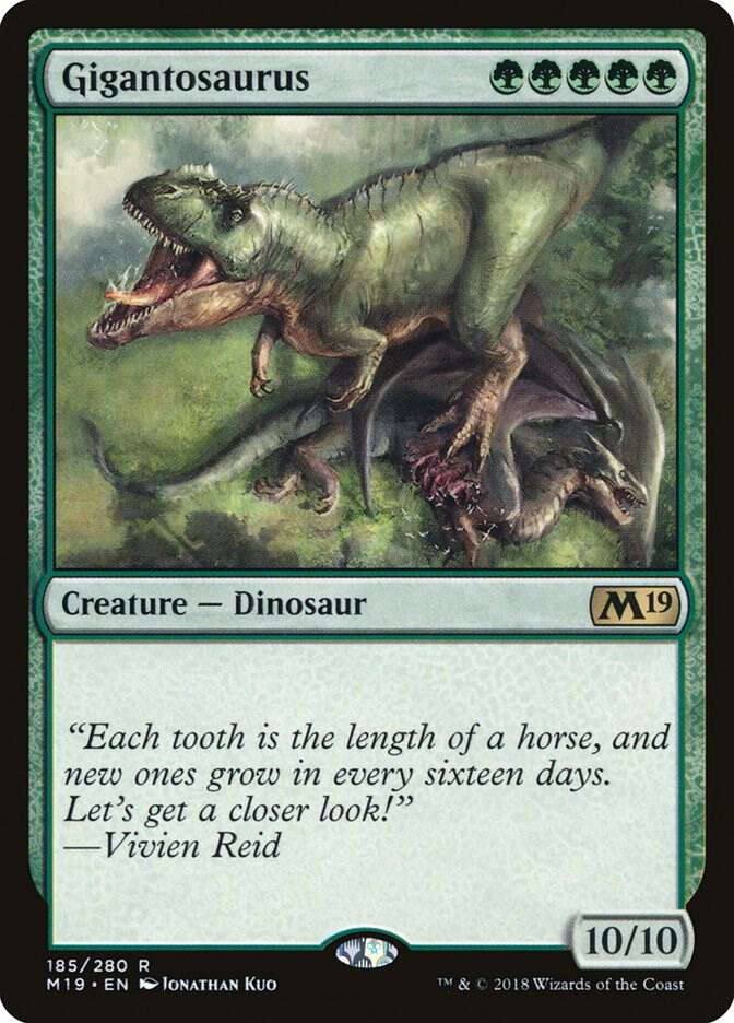 Gigantosaurus | Core Set 2019 #185