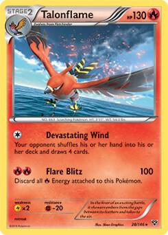 Talonflame - 28/146 (Cosmos Holo) | Blister Exclusives #028/146