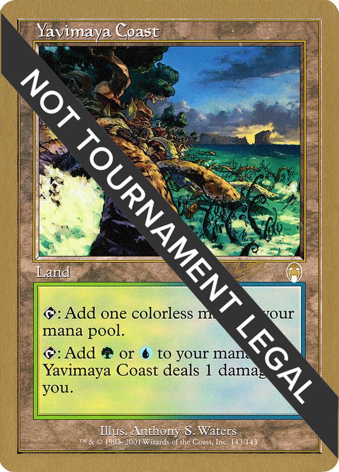 Yavimaya Coast - 2002 Raphael Levy (APC) | World Championship Decks #unknown