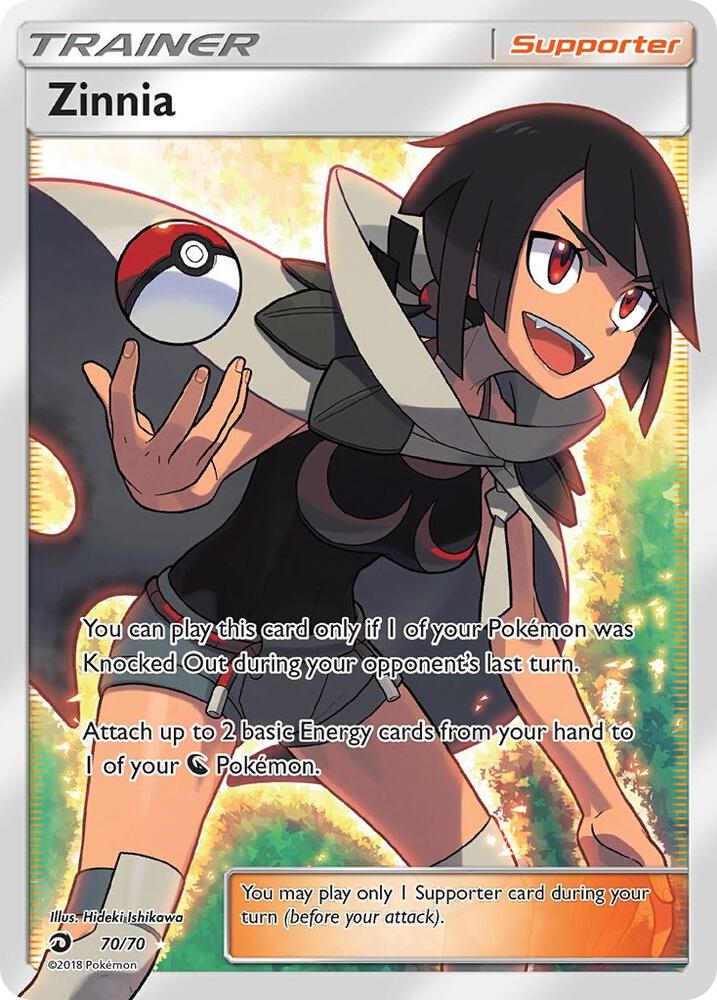 Zinnia (Full Art) | Dragon Majesty #70/70