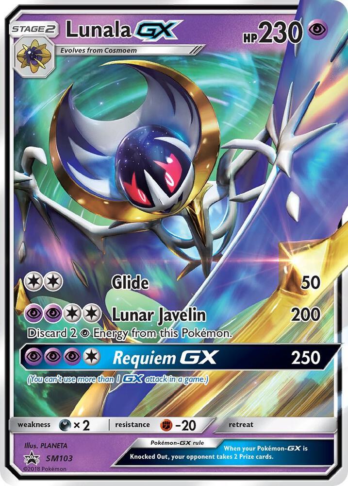 Lunala GX - SM103 | SM Promos #SM103