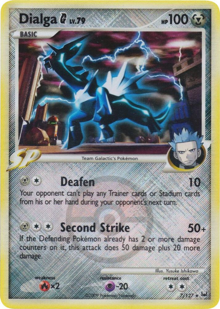 Dialga G - 7/127 (League Promo) | League & Championship Cards #007/127