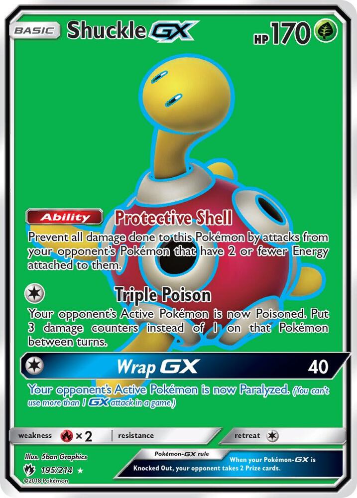Shuckle GX (Full Art) | SM - Lost Thunder #195/214
