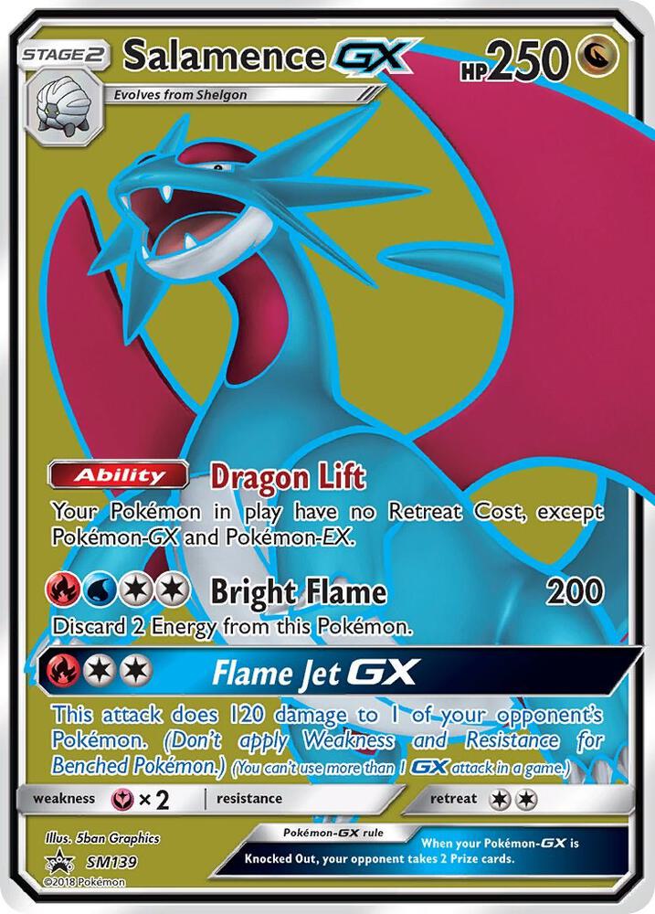 Salamence GX - SM139 | SM Promos #SM139