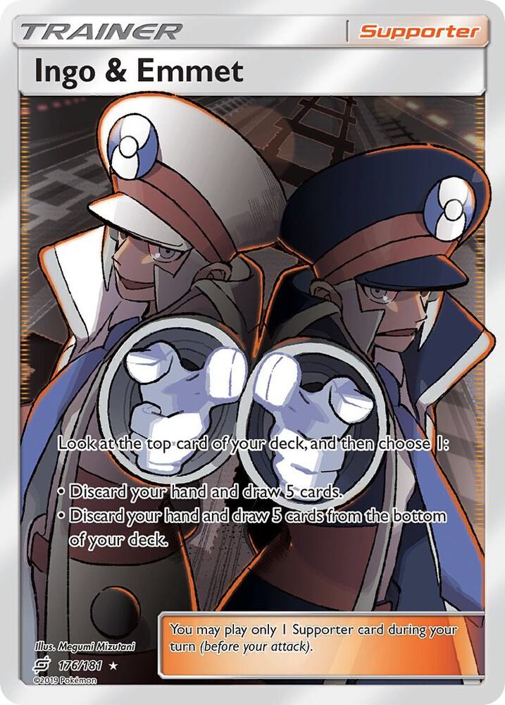 Ingo & Emmet (Full Art) | SM - Team Up #176/181