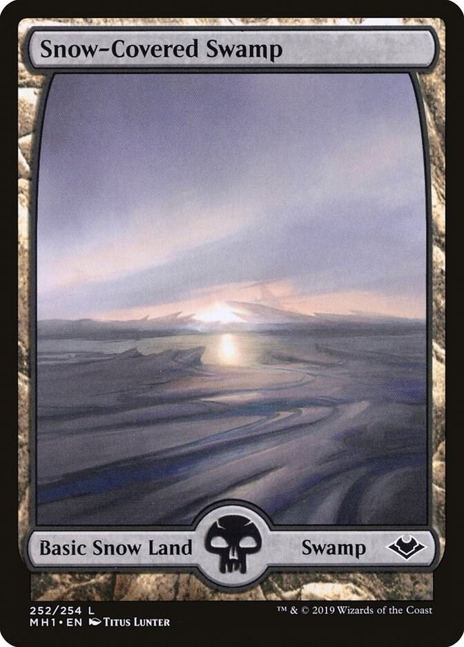 Snow-Covered Swamp | Modern Horizons #252