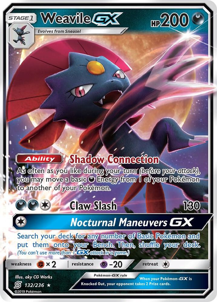 Weavile GX | SM - Unified Minds #132/236