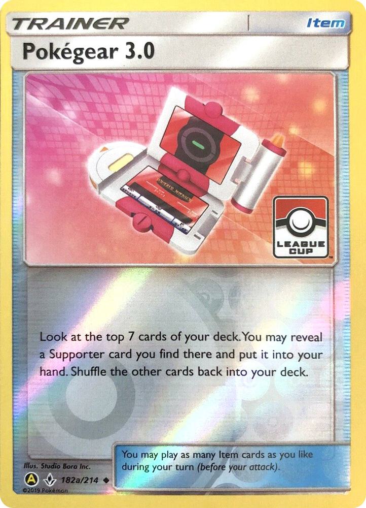 Pokegear 3.0 - 182a/214 (League Cup) | League & Championship Cards #182a/214