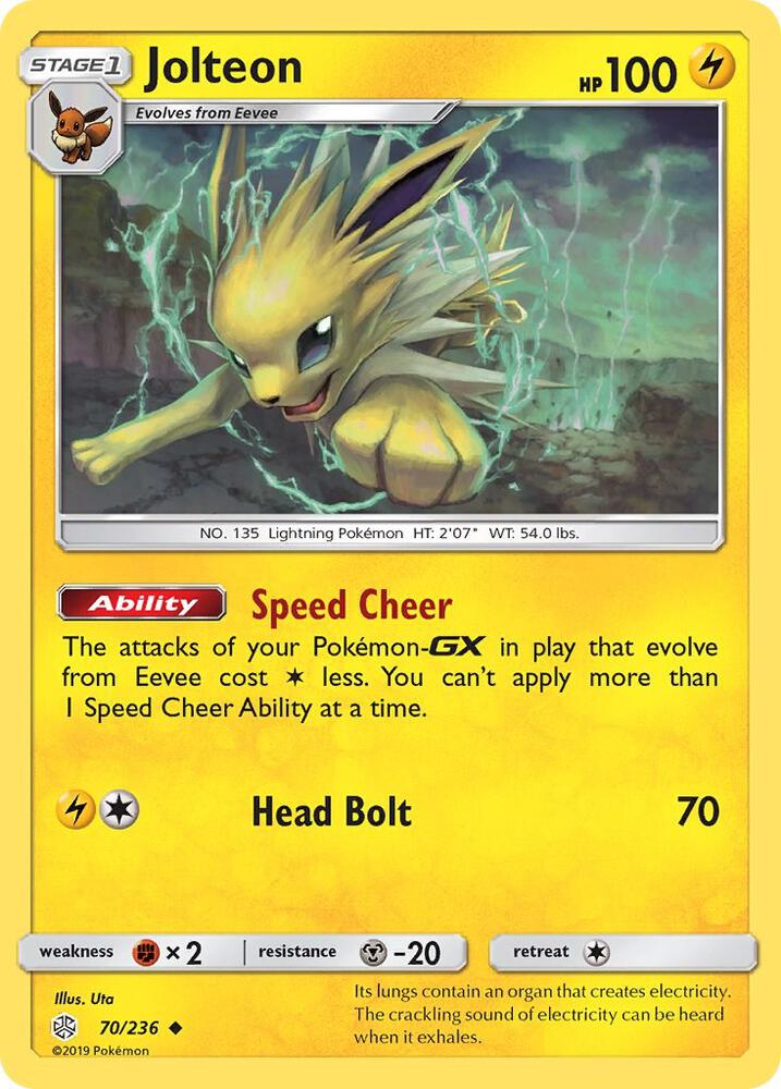 Jolteon | SM - Cosmic Eclipse #70/236