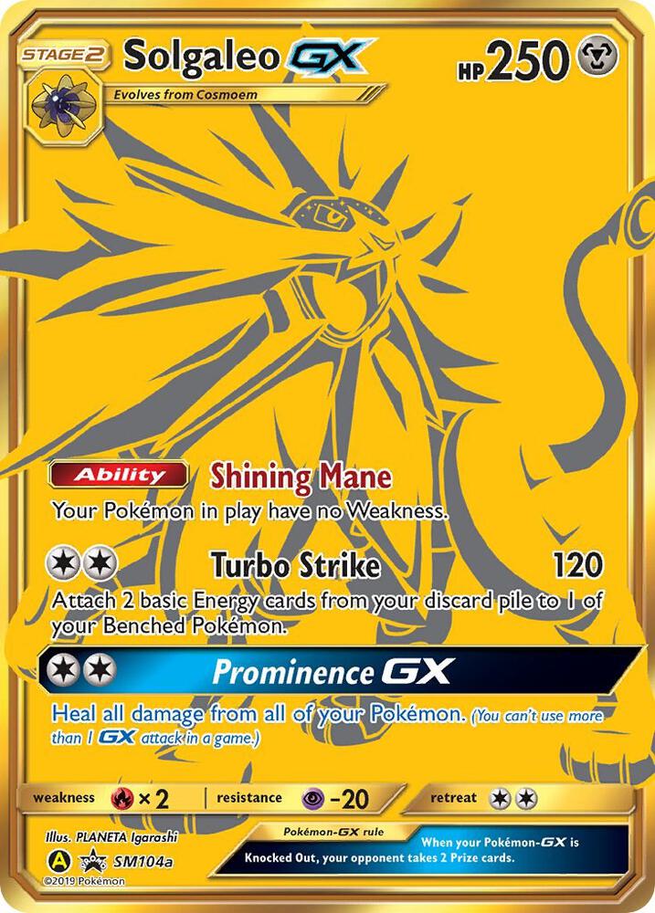 Solgaleo GX - SM104a | SM Promos #SM104a